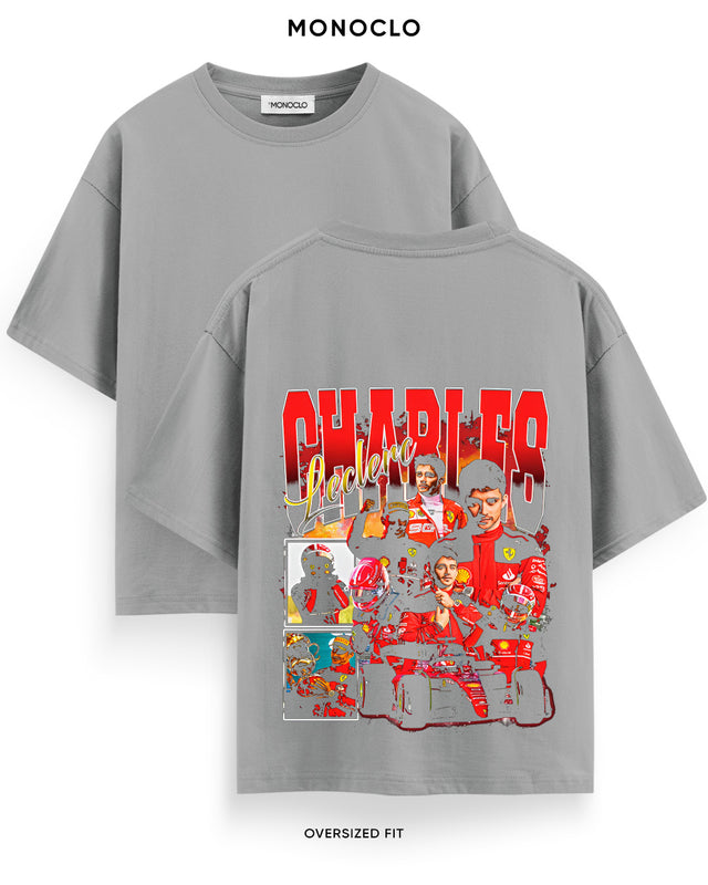 Футболка Monoclo Charles Leclerc Ferrari F1