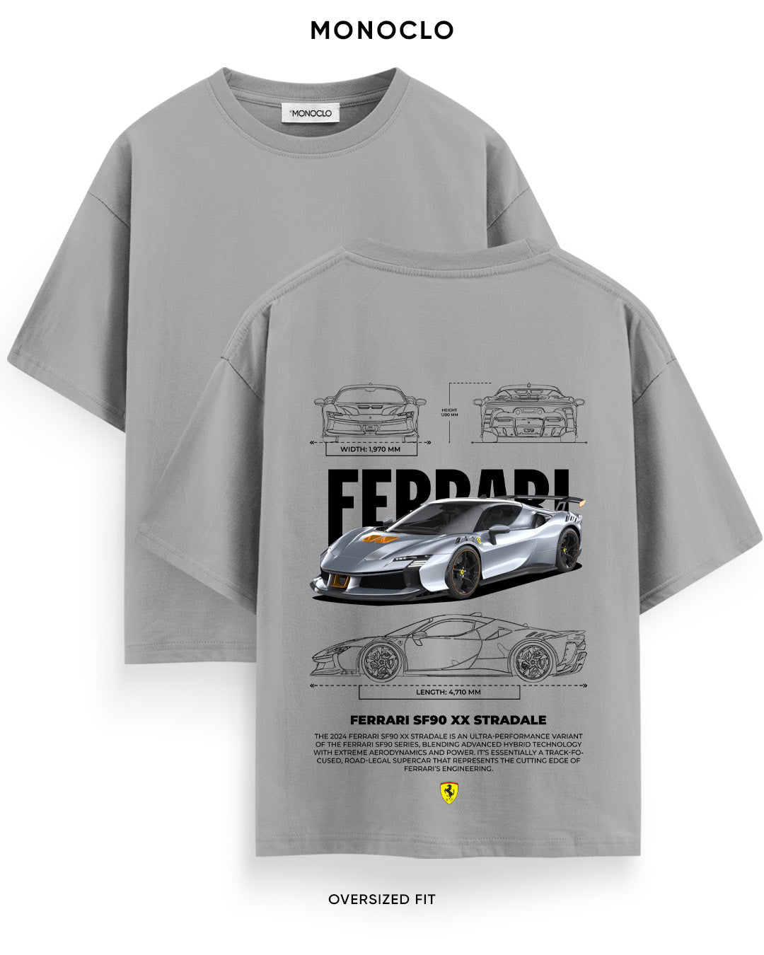 Футболка Monoclo Ferrari SF90 XX Stradale