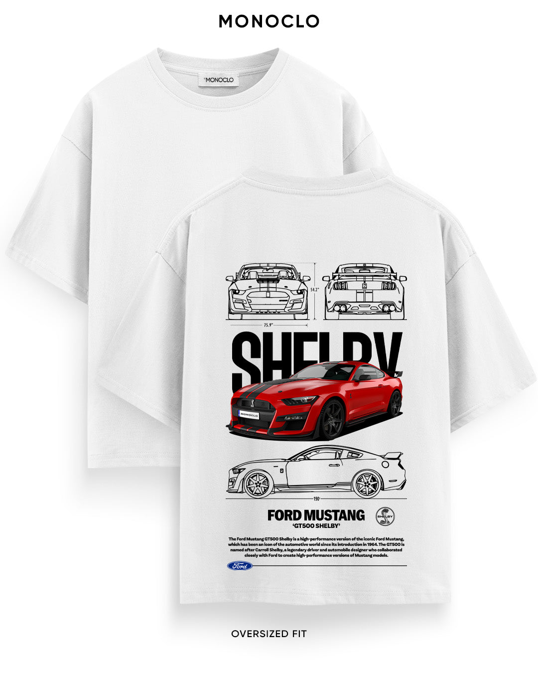 Футболка Monoclo Ford Shelby GT500 Dragon