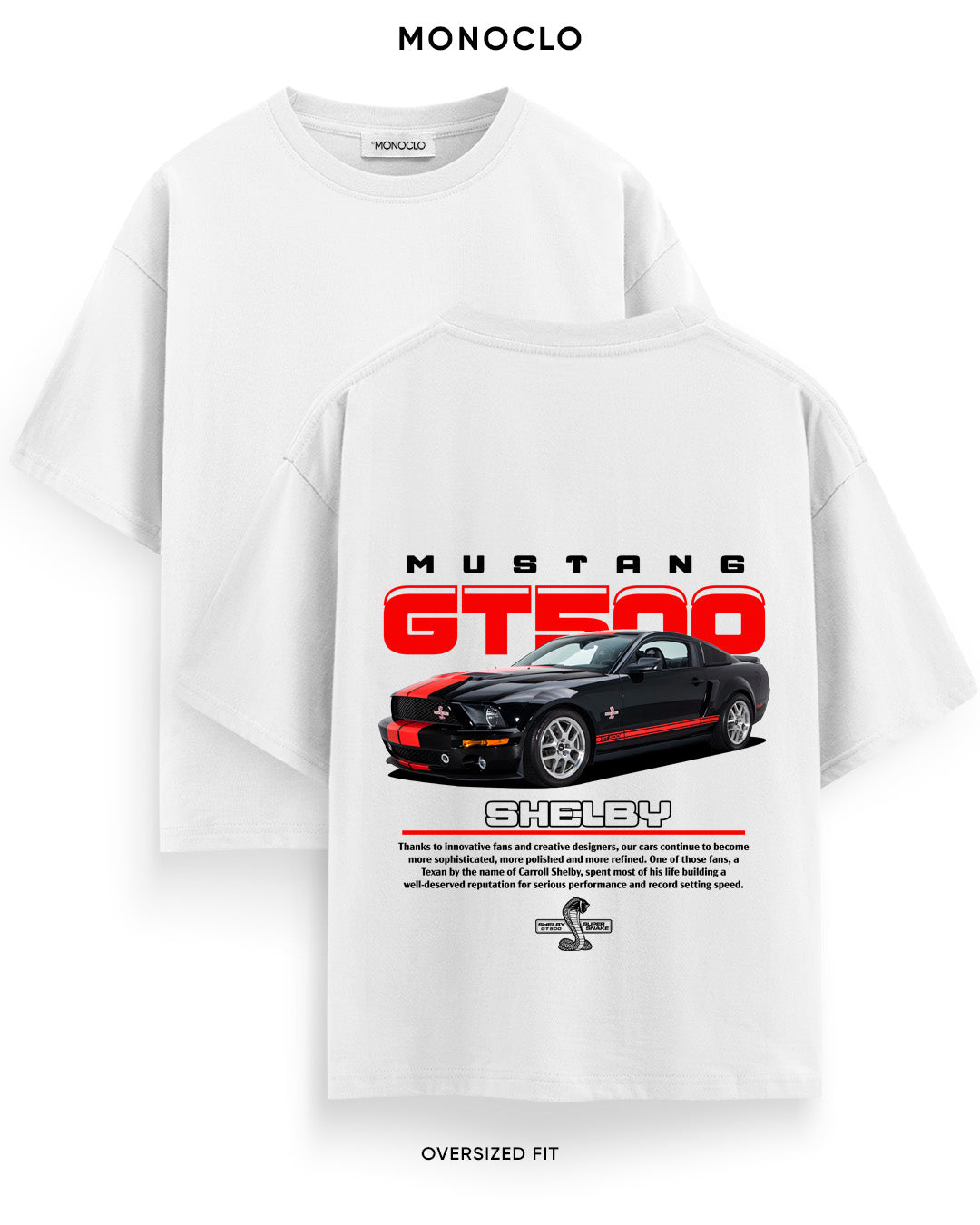Футболка Monoclo Mustang GT500 Legacy
