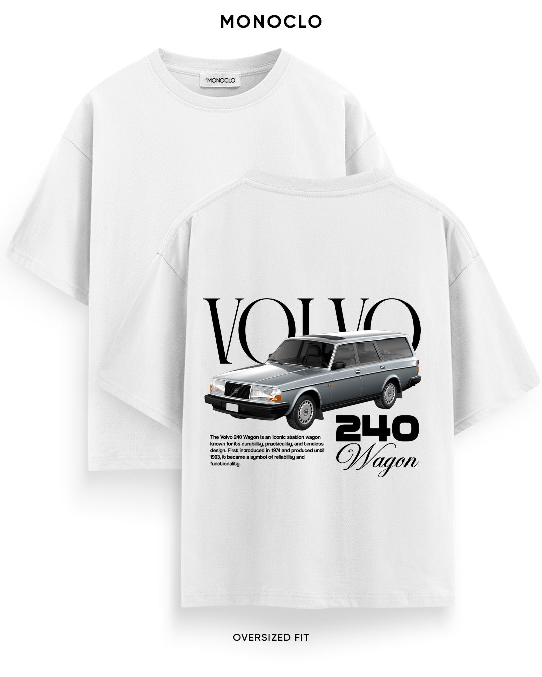 Футболка Monoclo Volvo 240 Wagon