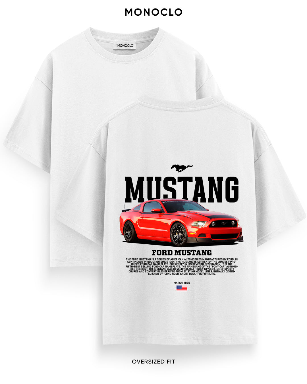 Футболка Monoclo Mustang Red Devil
