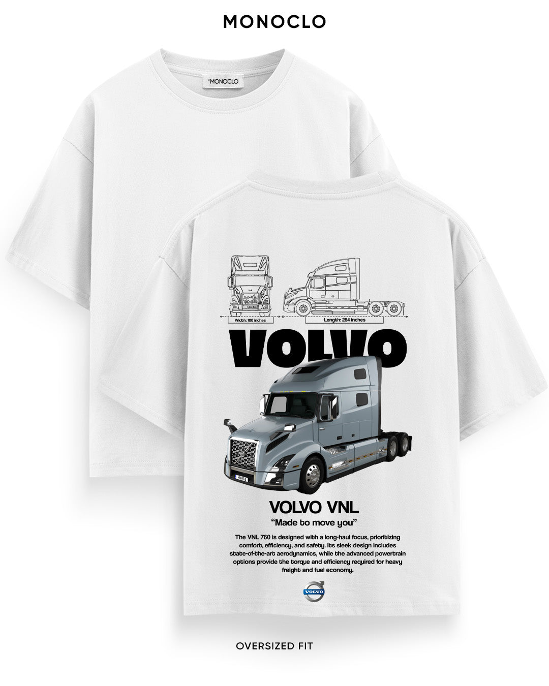 Футболка Monoclo Volvo VNL