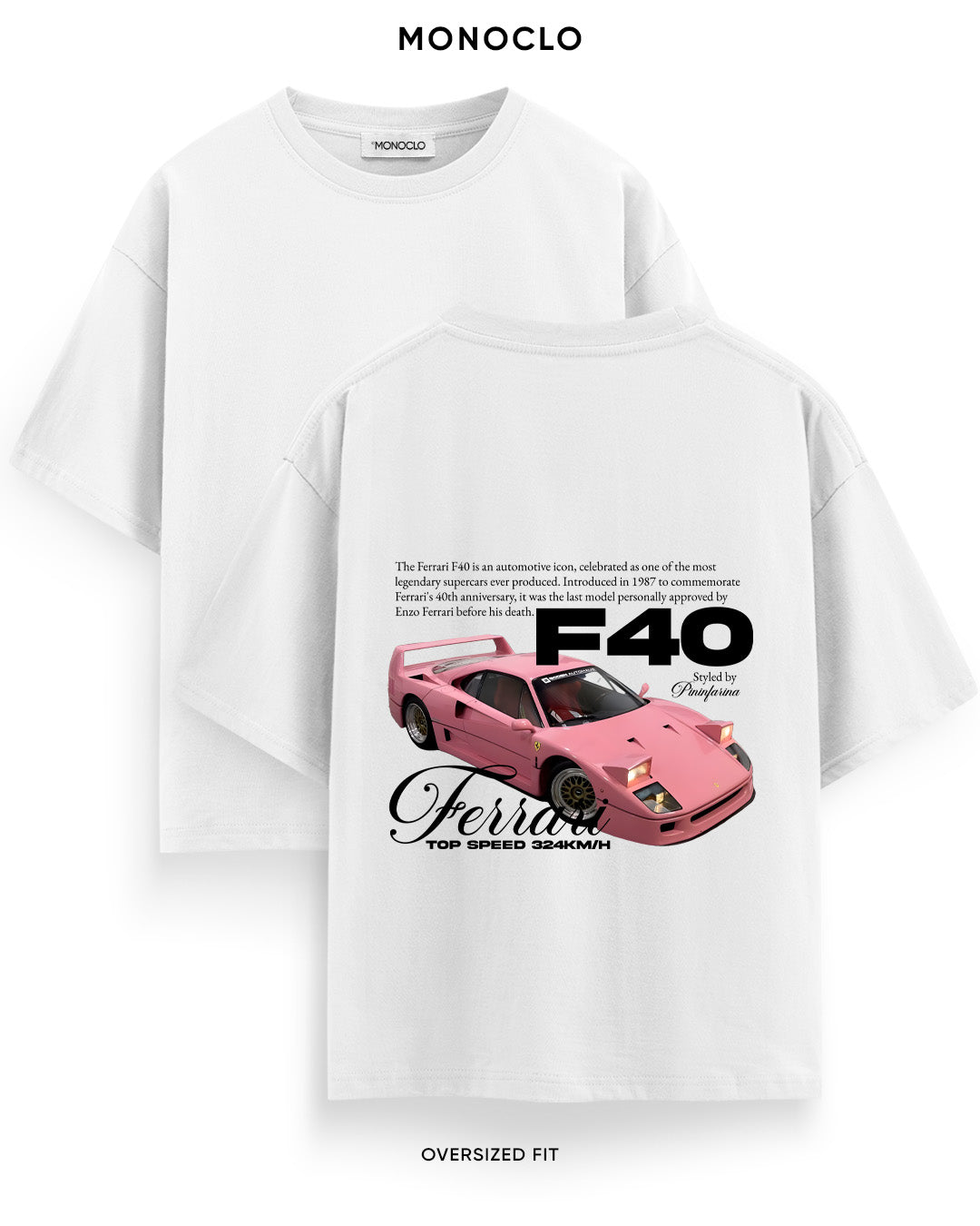 Футболка Monoclo Ferrari F40