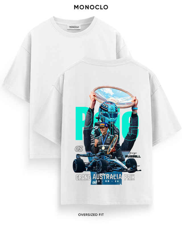 Футболка Monoclo F1 George Russell Australian GP