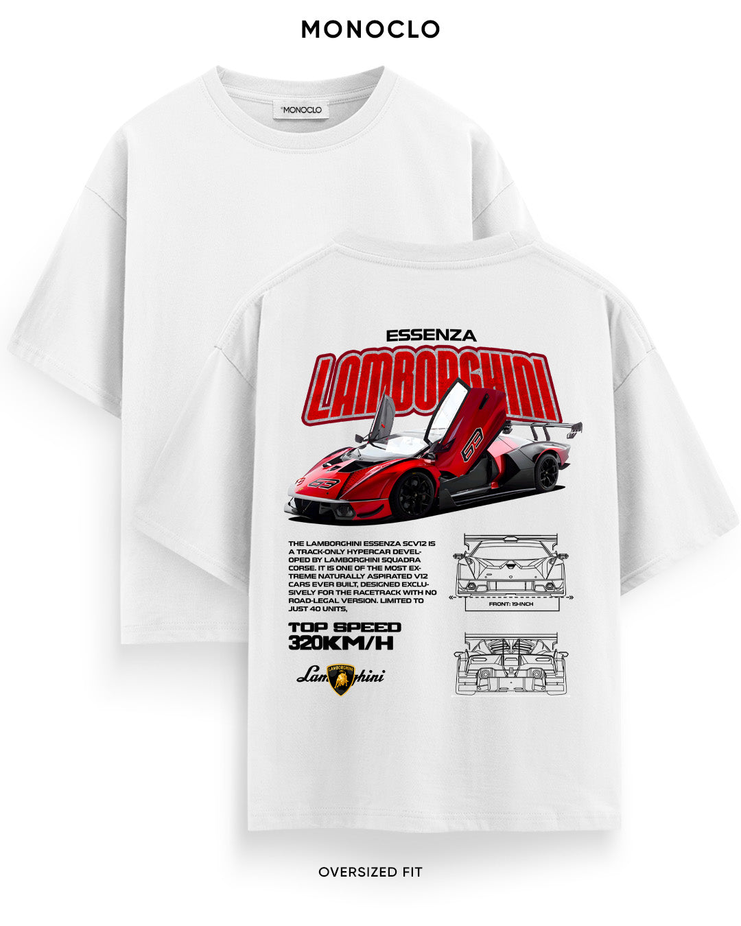 Футболка Monoclo Lamborghini Essenza
