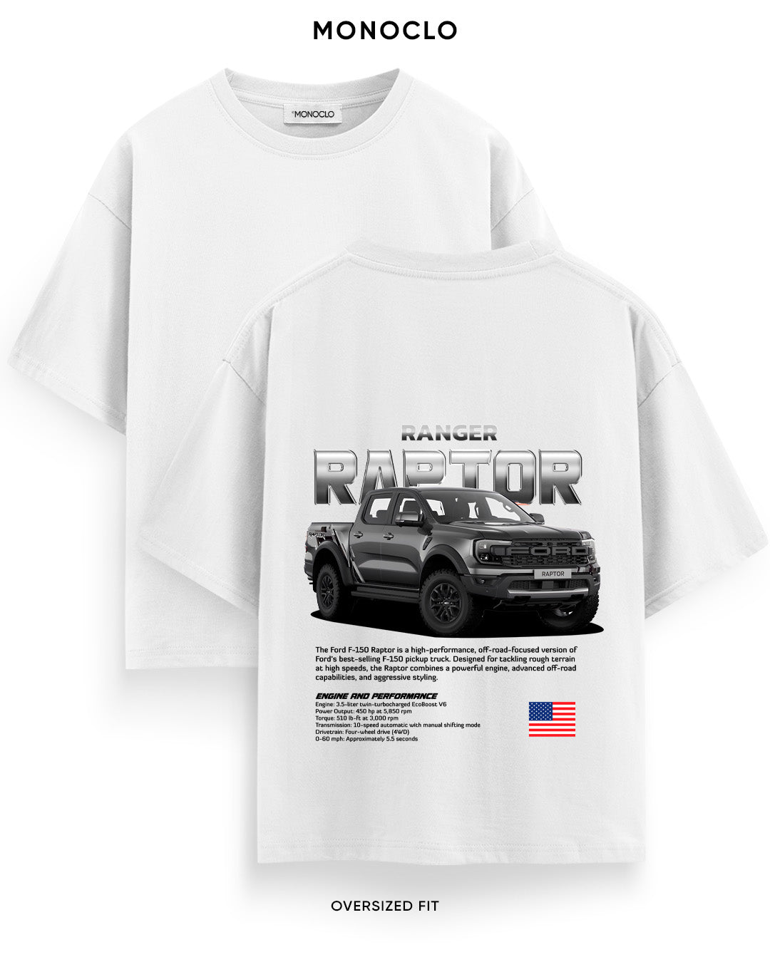 Футболка Monoclo Ford Ranger Rap