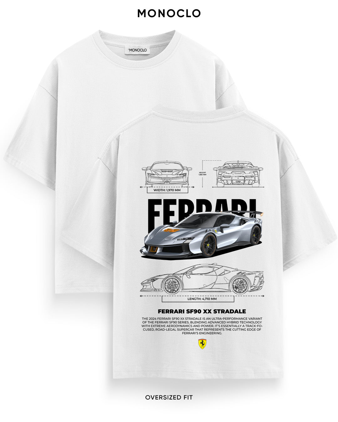 Футболка Monoclo Ferrari SF90 XX Stradale