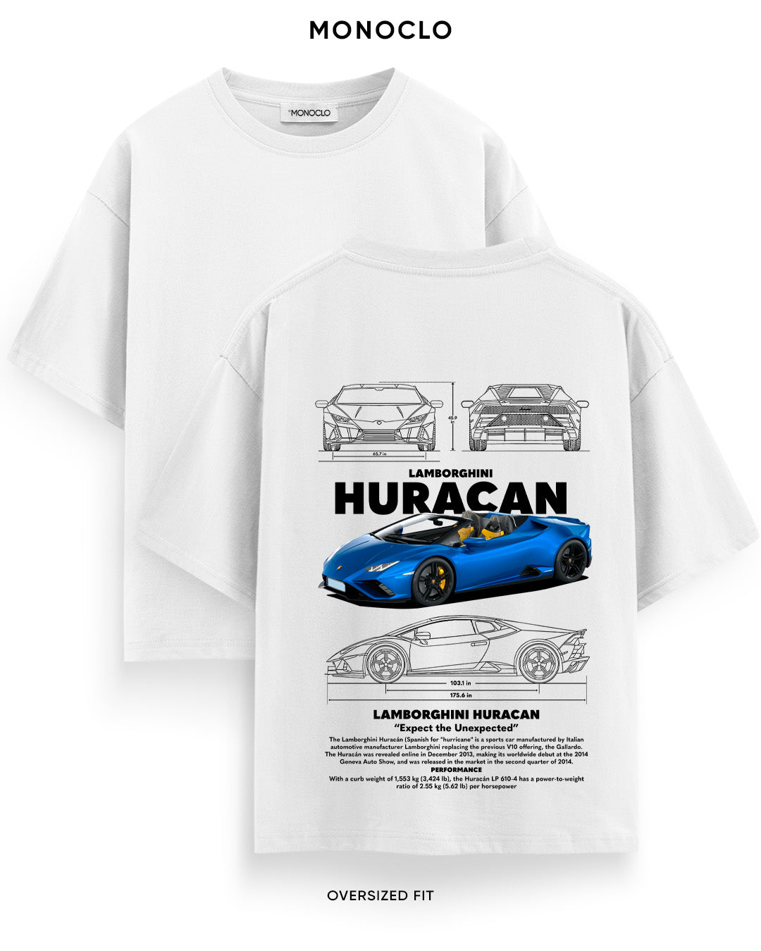 Футболка Monoclo Lamborghini Huracan D