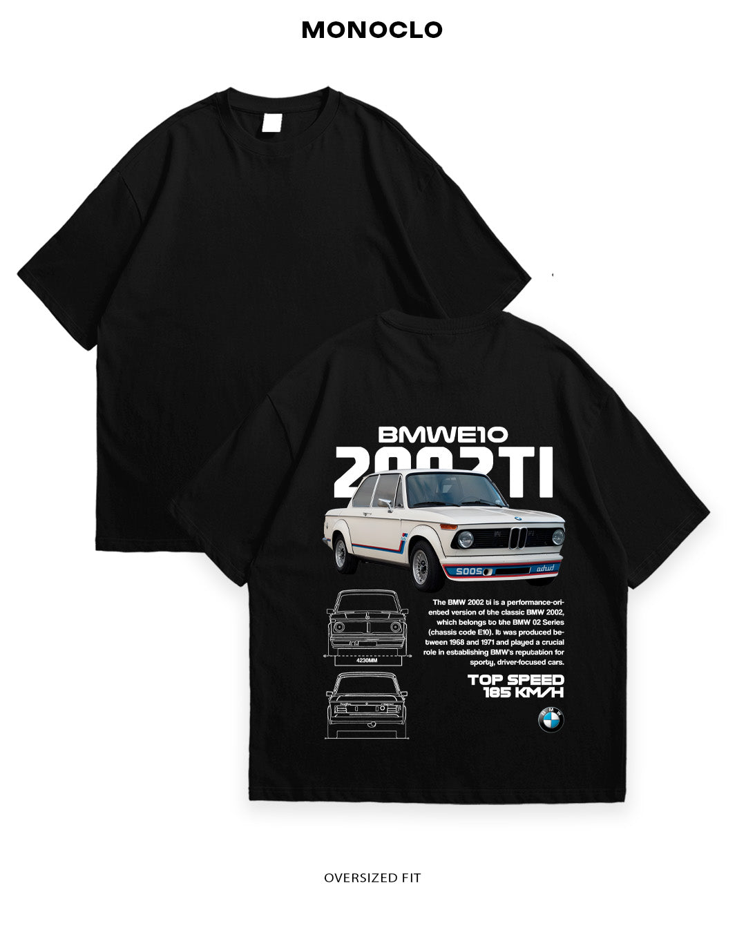 Футболка BMW 2002 TI - MONOCLO UA