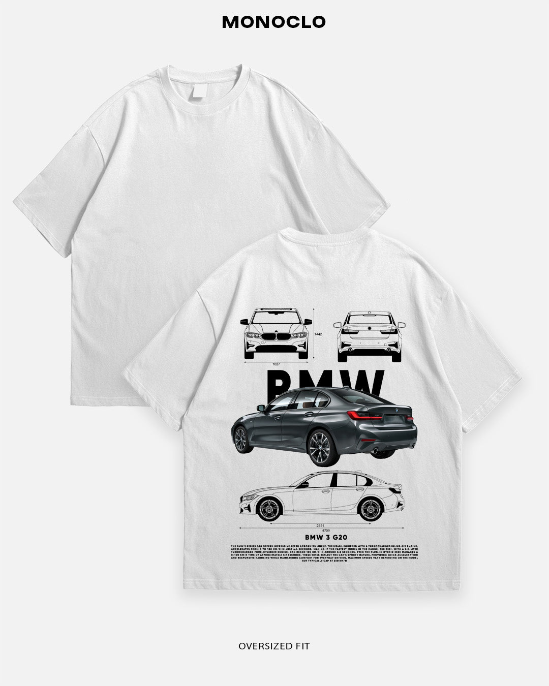 Футболка BMW 3 G20 - MONOCLO UA