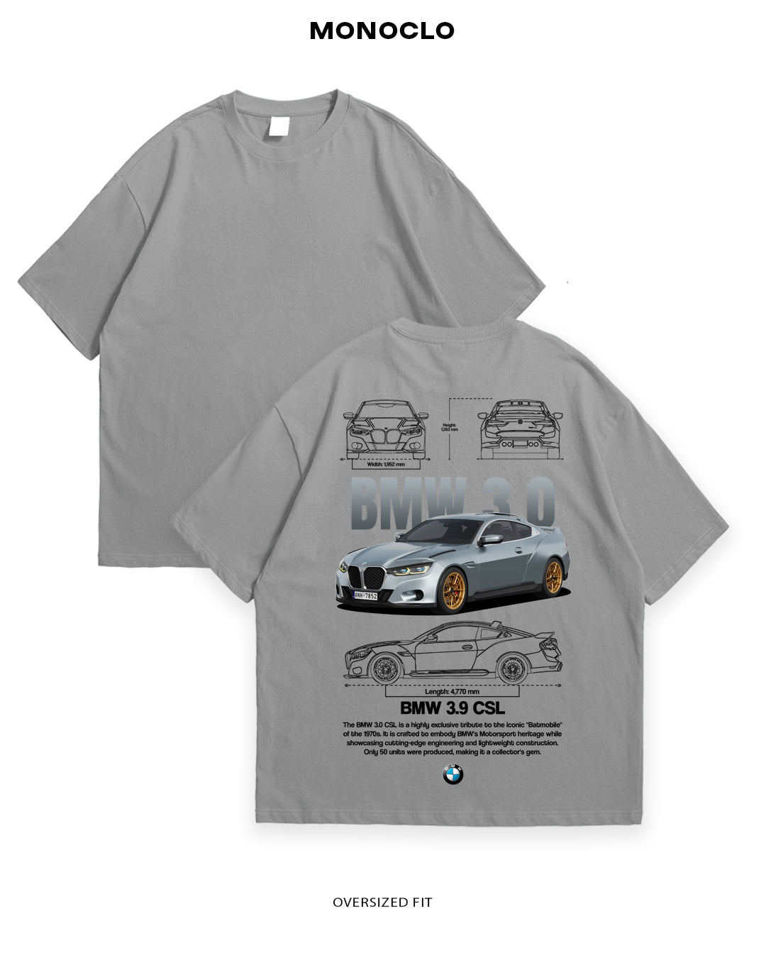 Футболка BMW 3.0 CSL - MONOCLO UA