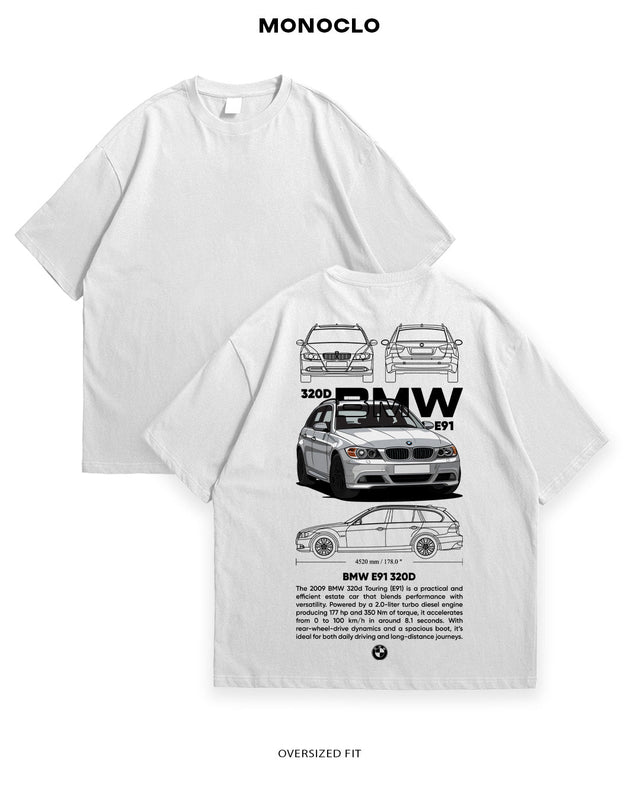 Футболка BMW 320d E91 Touring - MONOCLO UA