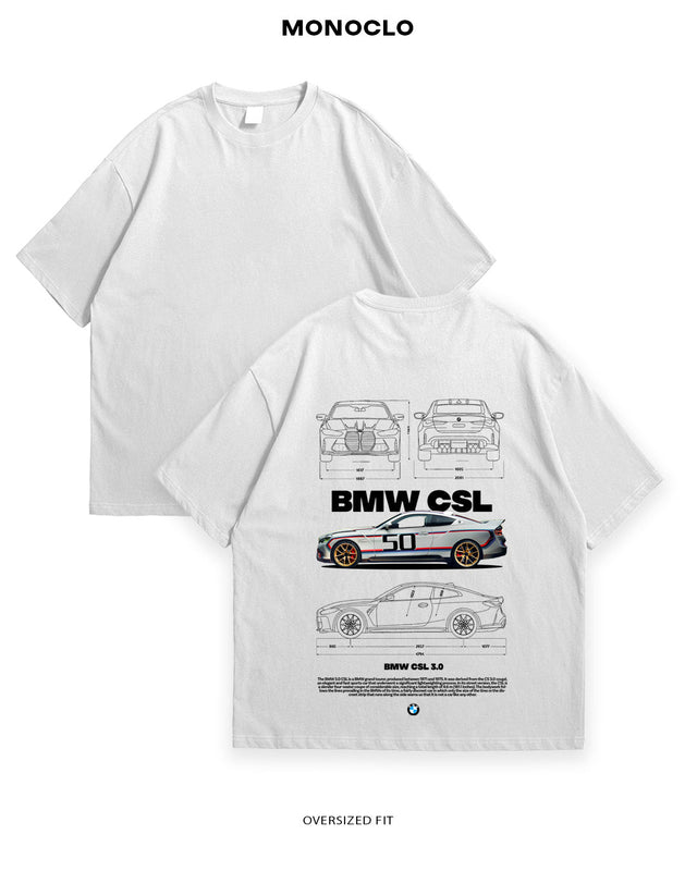 Футболка BMW CSL 50 - MONOCLO UA