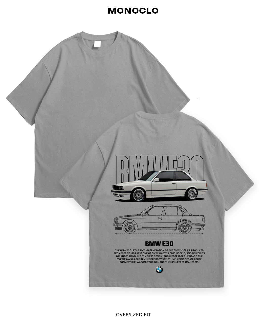 Футболка BMW E30 Onyx - MONOCLO UA