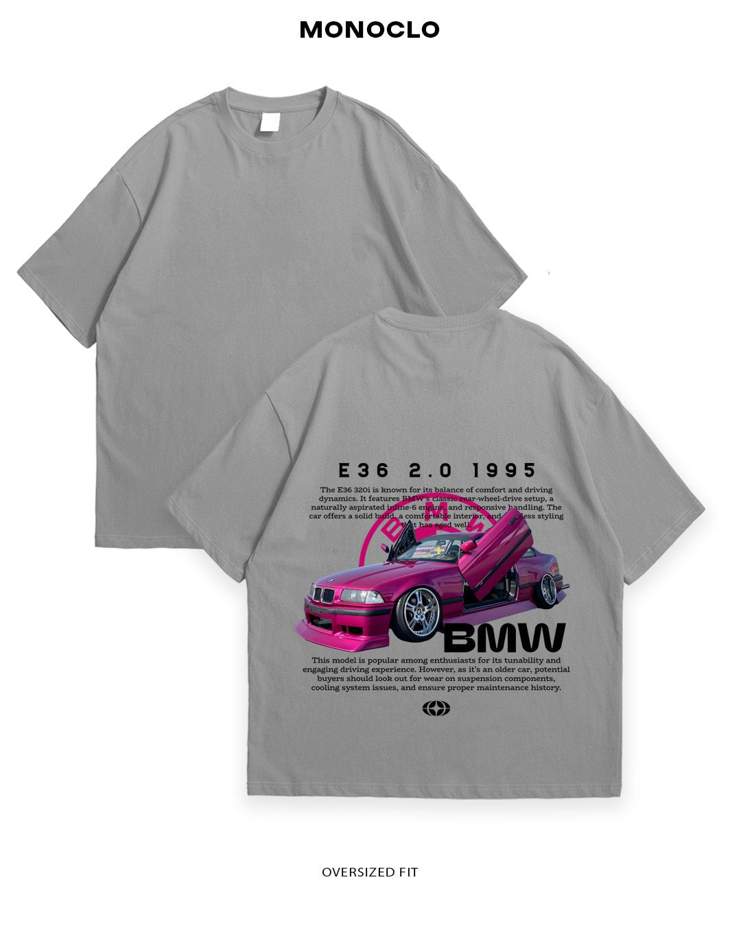 Футболка BMW E36 2.0 1995 - MONOCLO UA