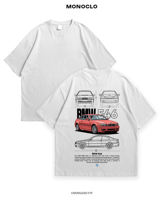 Футболка BMW E46 Peach - MONOCLO UA