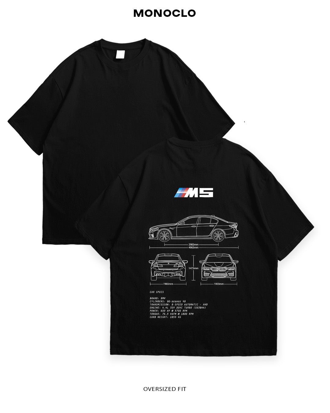 Футболка BMW M5 - MONOCLO UA