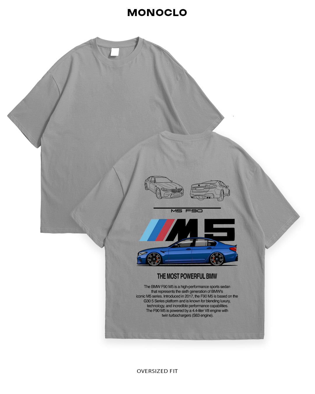 Футболка BMW M5 F90 Clasic - MONOCLO UA