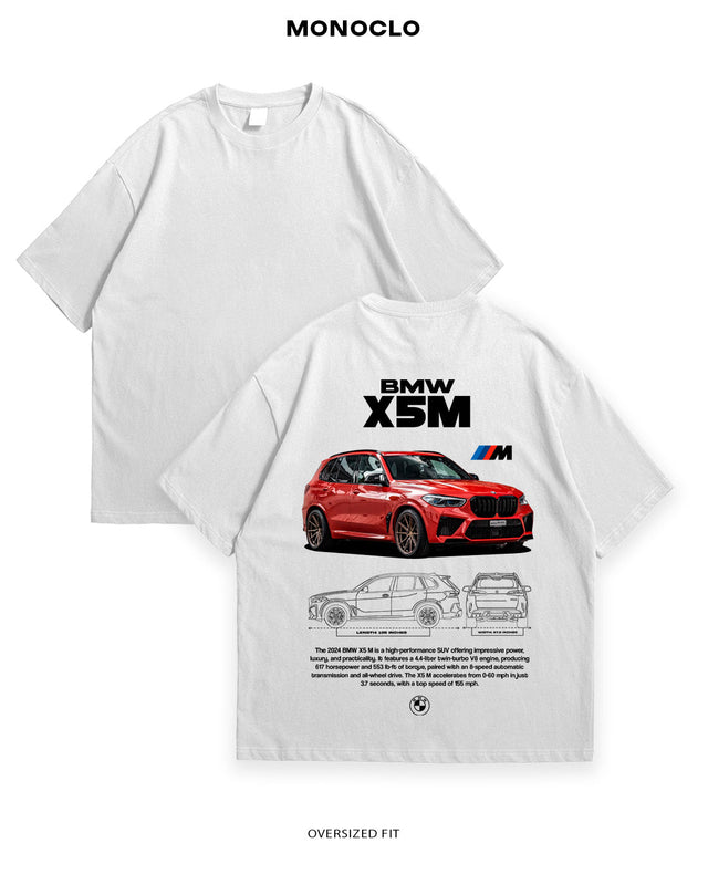 Футболка BMW X5 M Red - MONOCLO UA