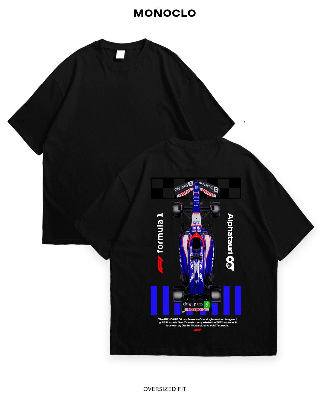 Футболка F1 AlphaTauri RB01 - MONOCLO UA
