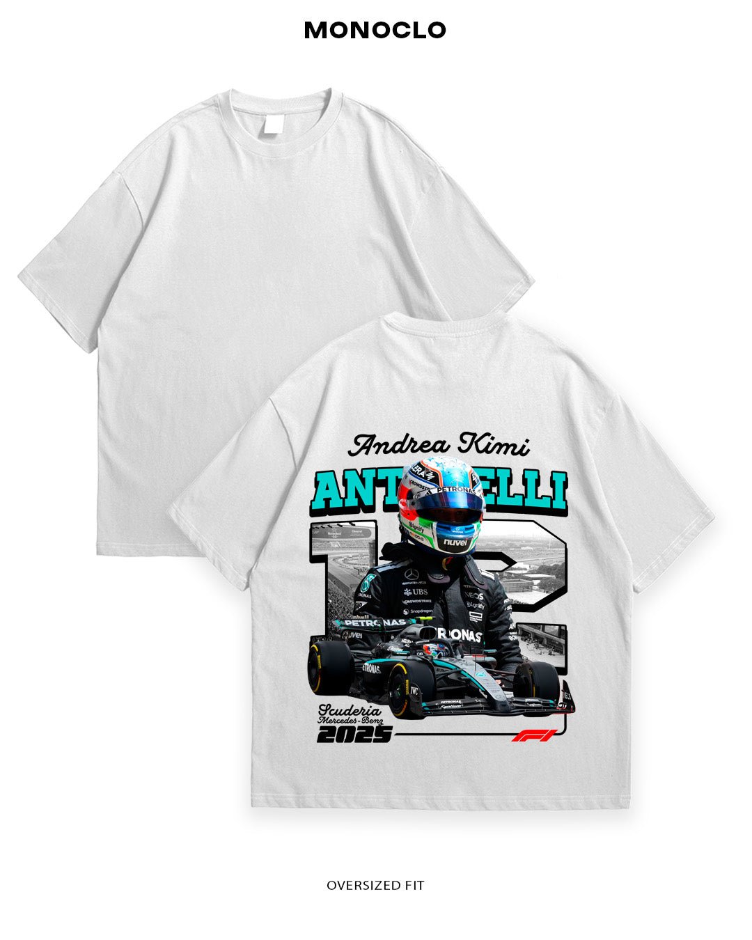 Футболка F1 Andrea Kimi Antonelli 2025 - MONOCLO UA