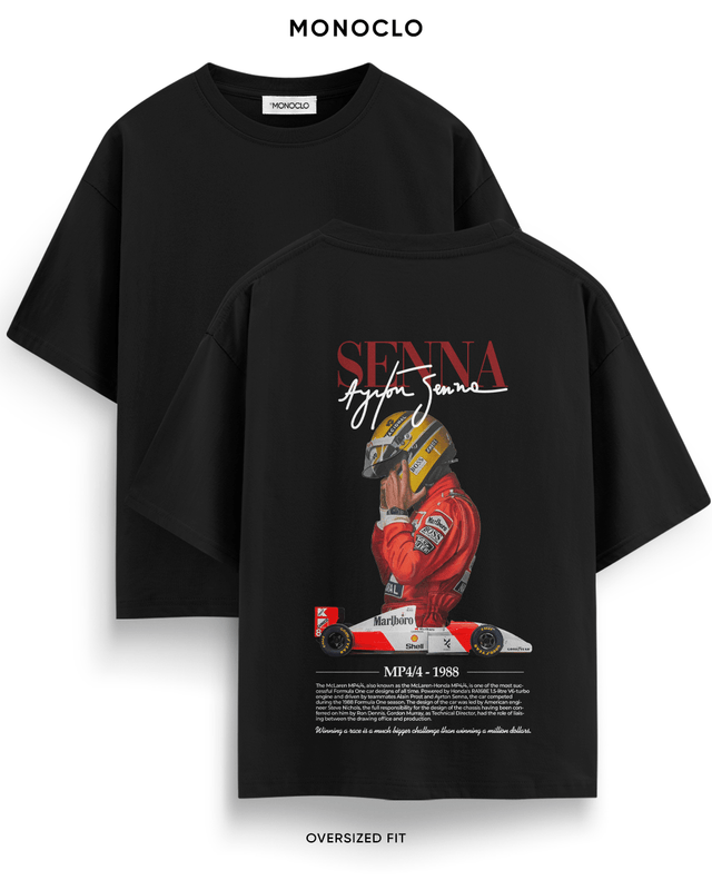 Футболка F1 Ayrton Senna 3 - MONOCLO UA