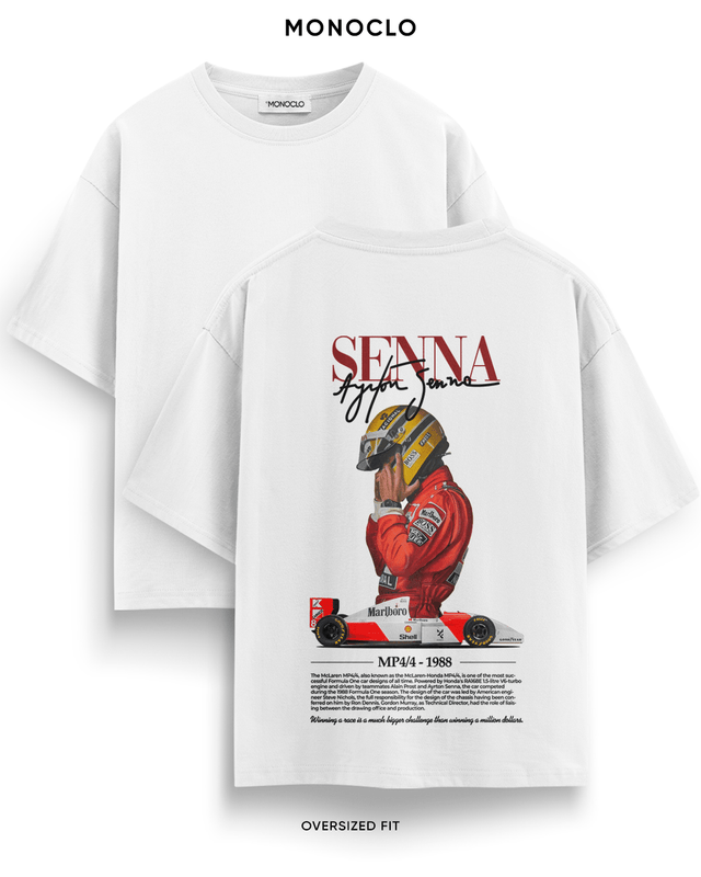 Футболка F1 Ayrton Senna 3 - MONOCLO UA