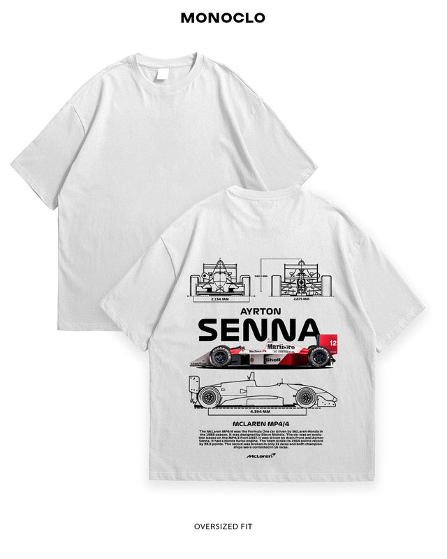 Футболка F1 Ayrton Senna - MONOCLO UA