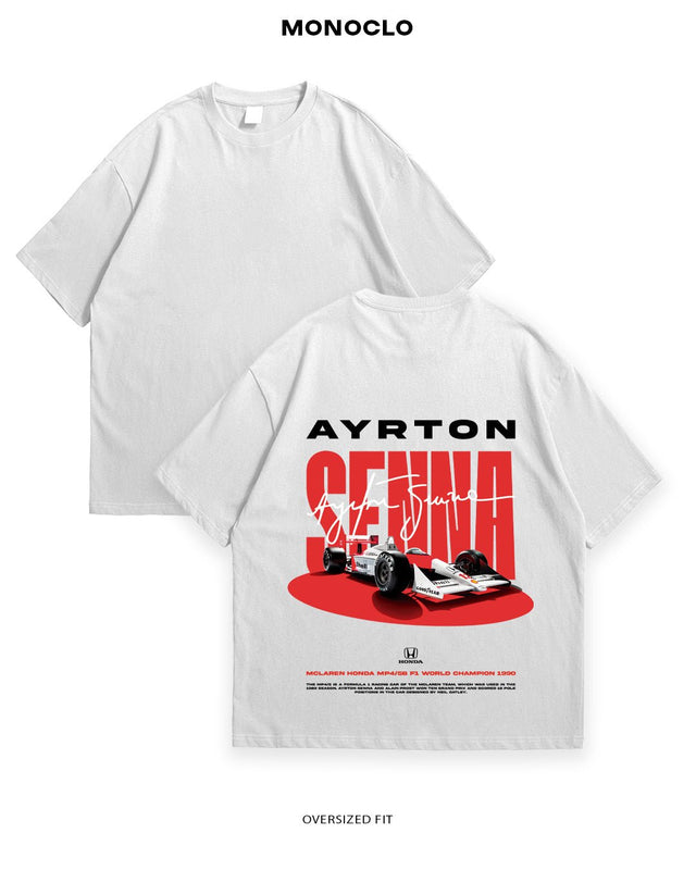 Футболка F1 Ayrton Senna — MP4/5B - MONOCLO UA