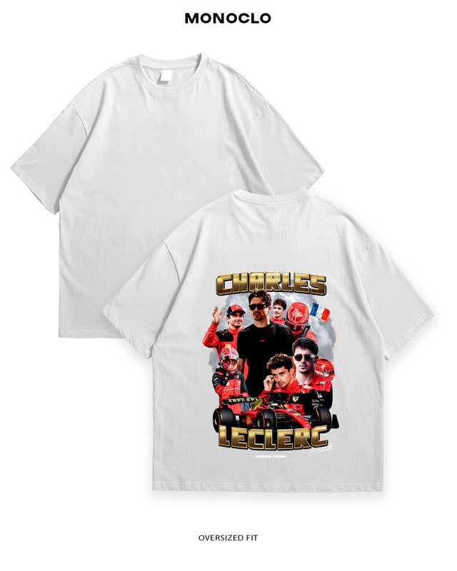 Футболка F1 Charles Leclerc Gold Edition - MONOCLO UA