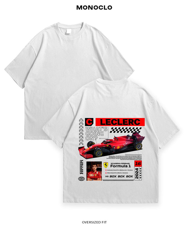 Футболка F1 Charles Leclerc – What’s Going On - MONOCLO UA