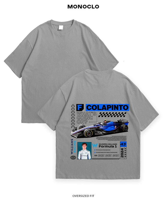 Футболка F1 Colapinto - Williams Racing - MONOCLO UA