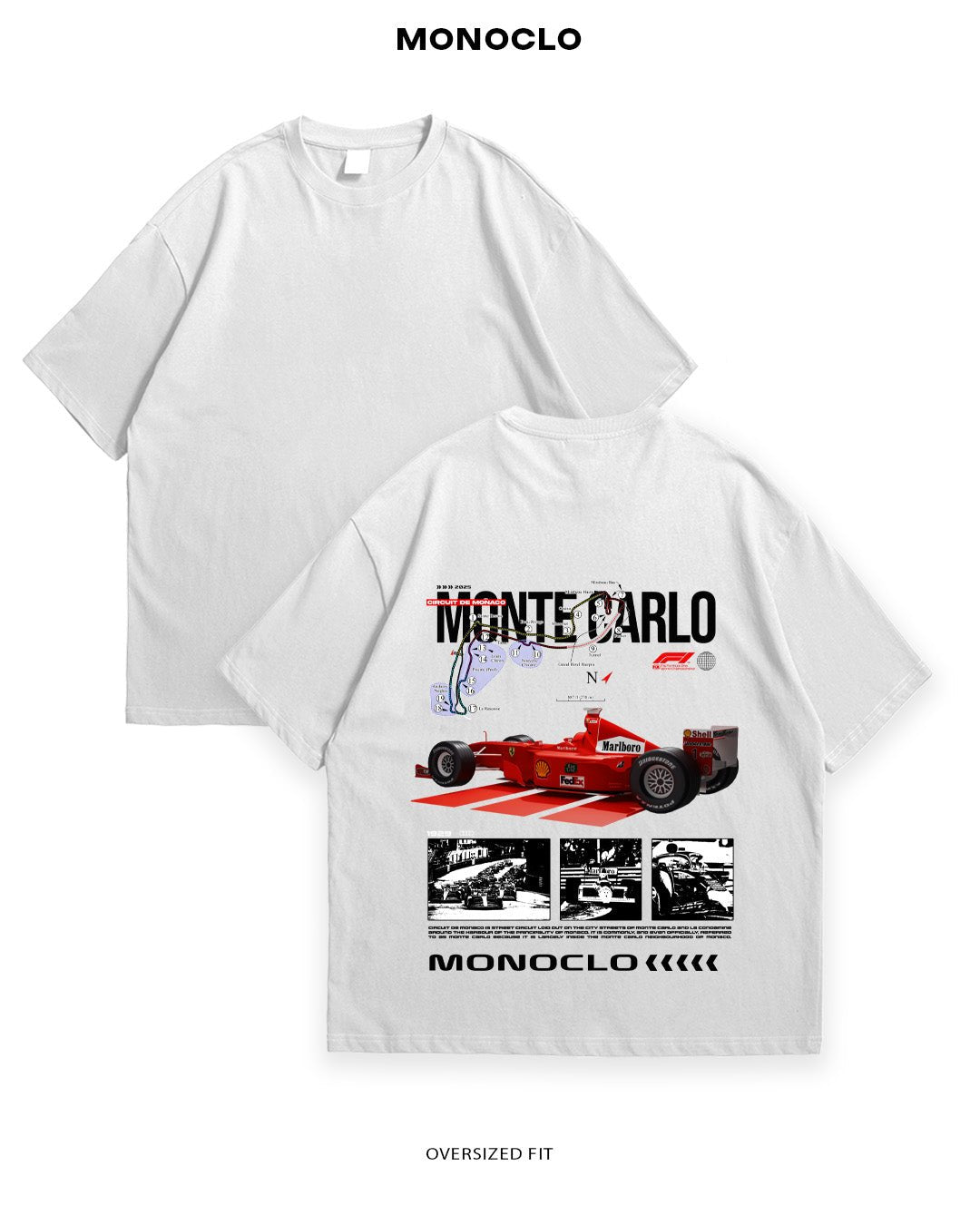Футболка F1 DE MONACO - MONOCLO UA