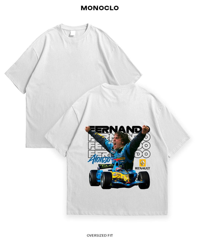 Футболка F1 Fernando Alonso - Renault Champion Edition - MONOCLO UA