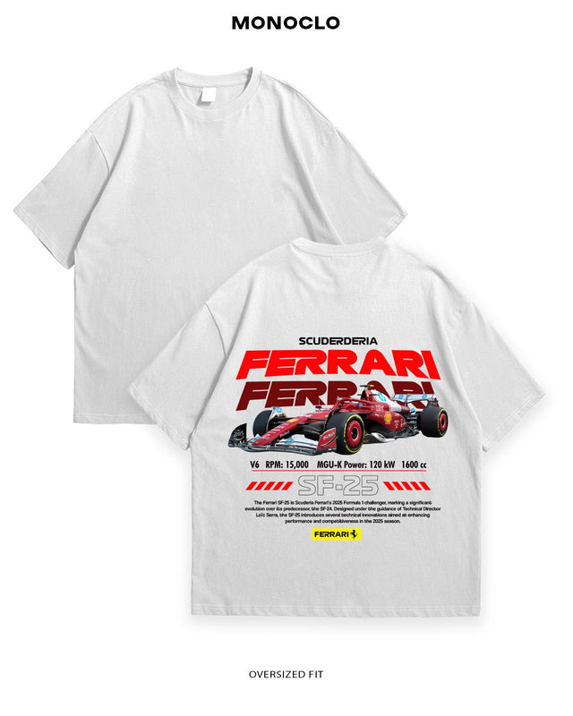 Футболка F1 Ferrari SF - 25 Bolid - MONOCLO UA