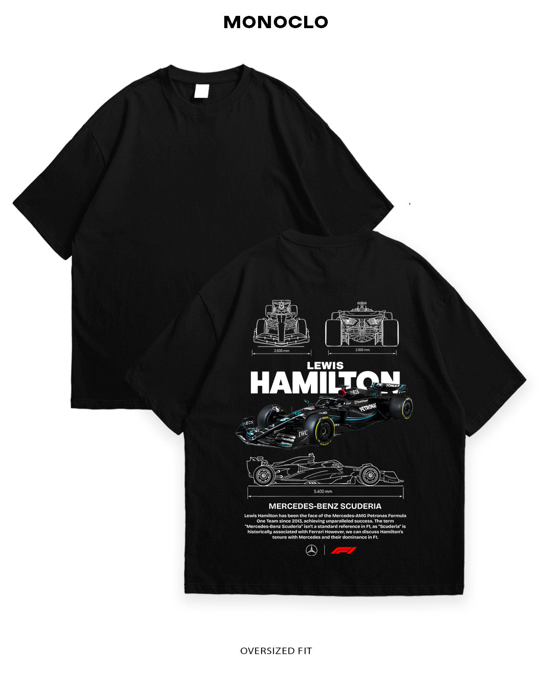 Футболка F1 Hami Full - MONOCLO UA