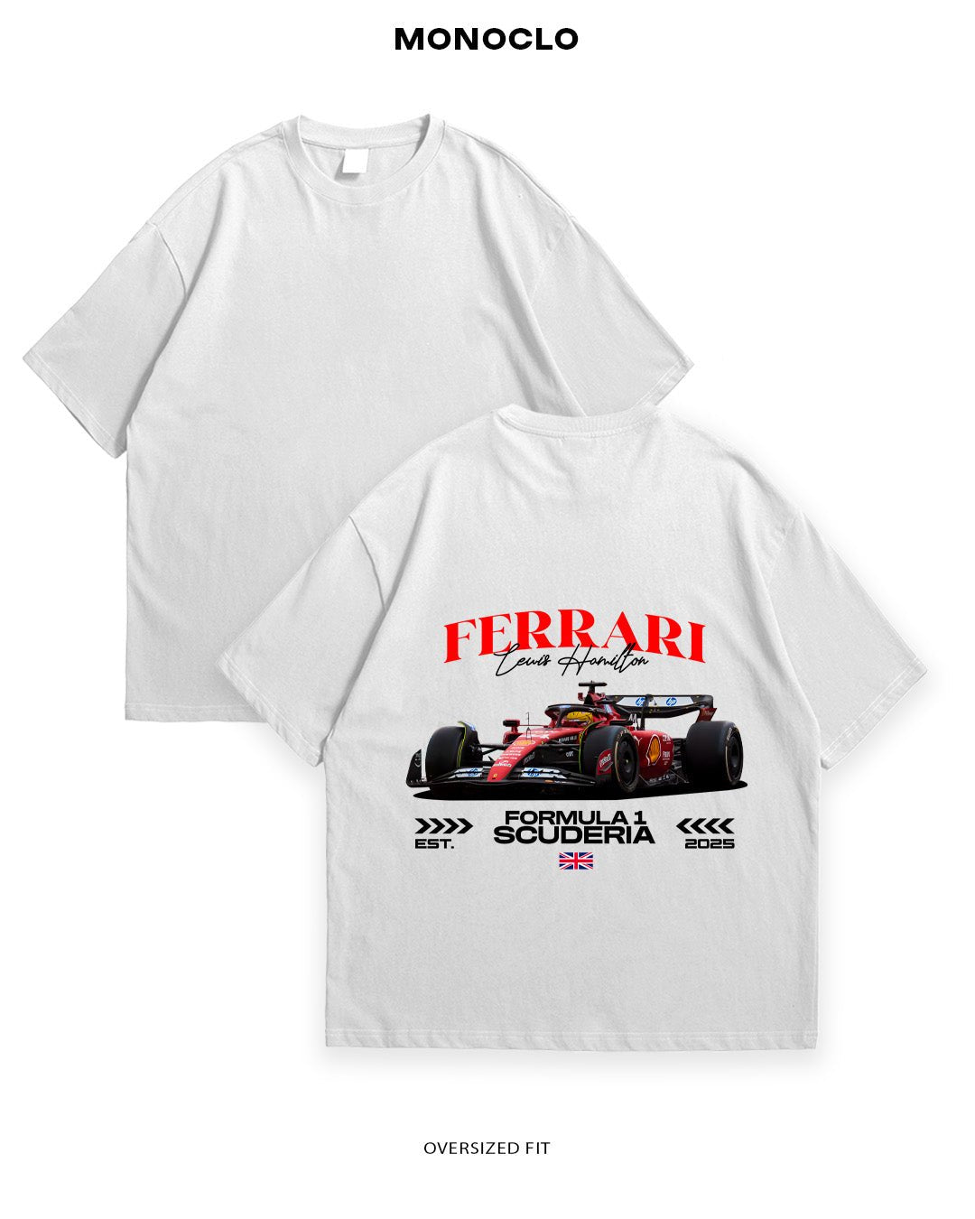 Футболка F1 Hamilton 2 - MONOCLO UA