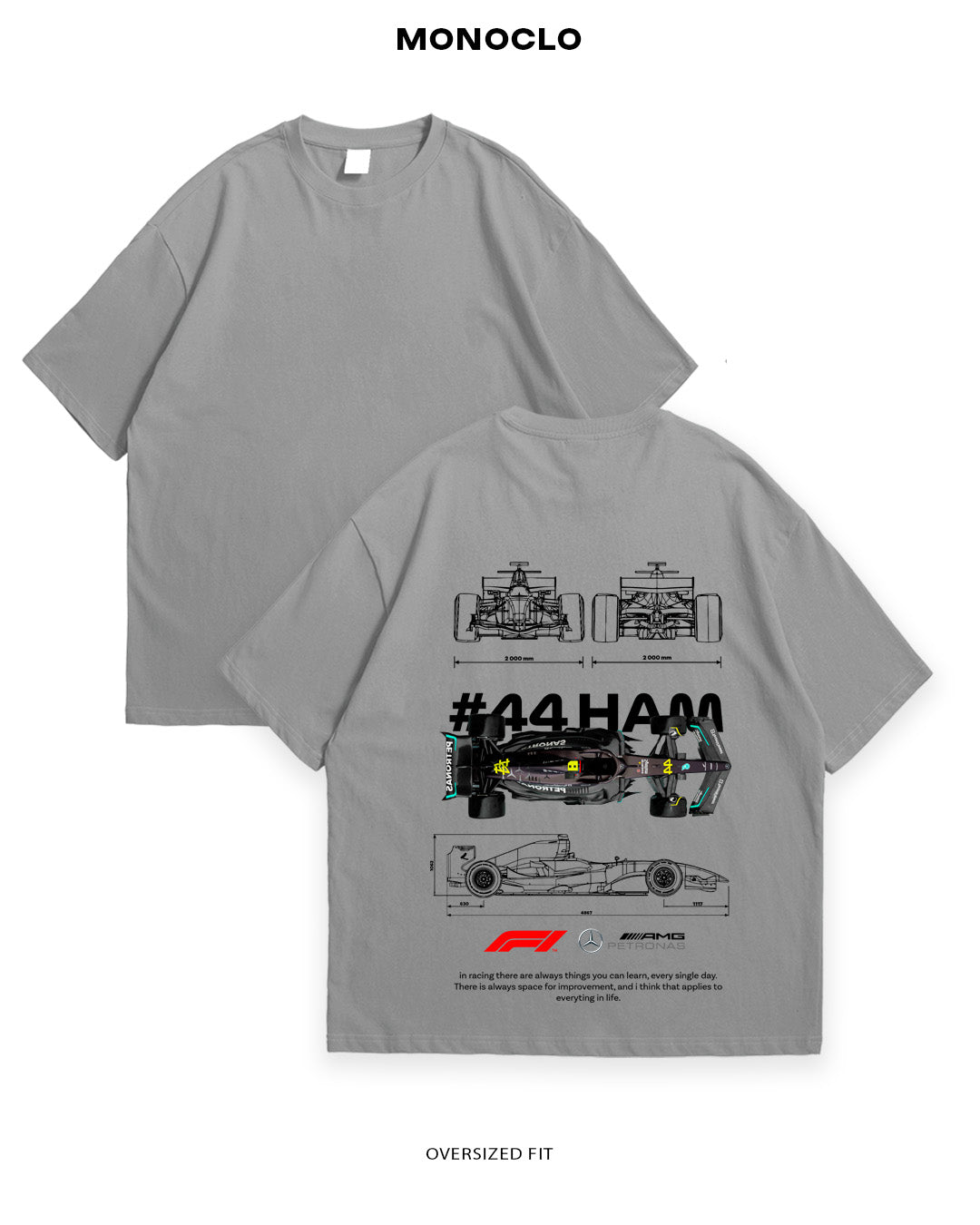 Футболка F1 Hamilton 3 - MONOCLO UA