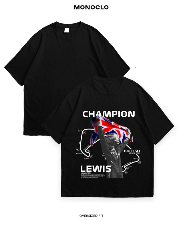 Футболка F1 Hamilton 4 - MONOCLO UA