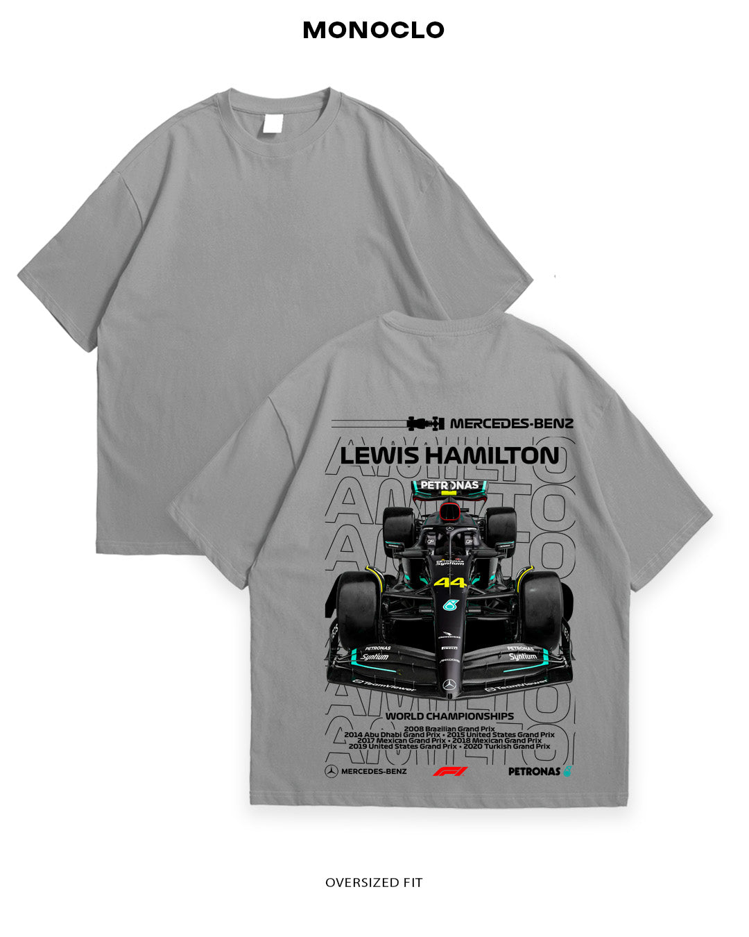 Футболка F1 Hamilton 5 - MONOCLO UA