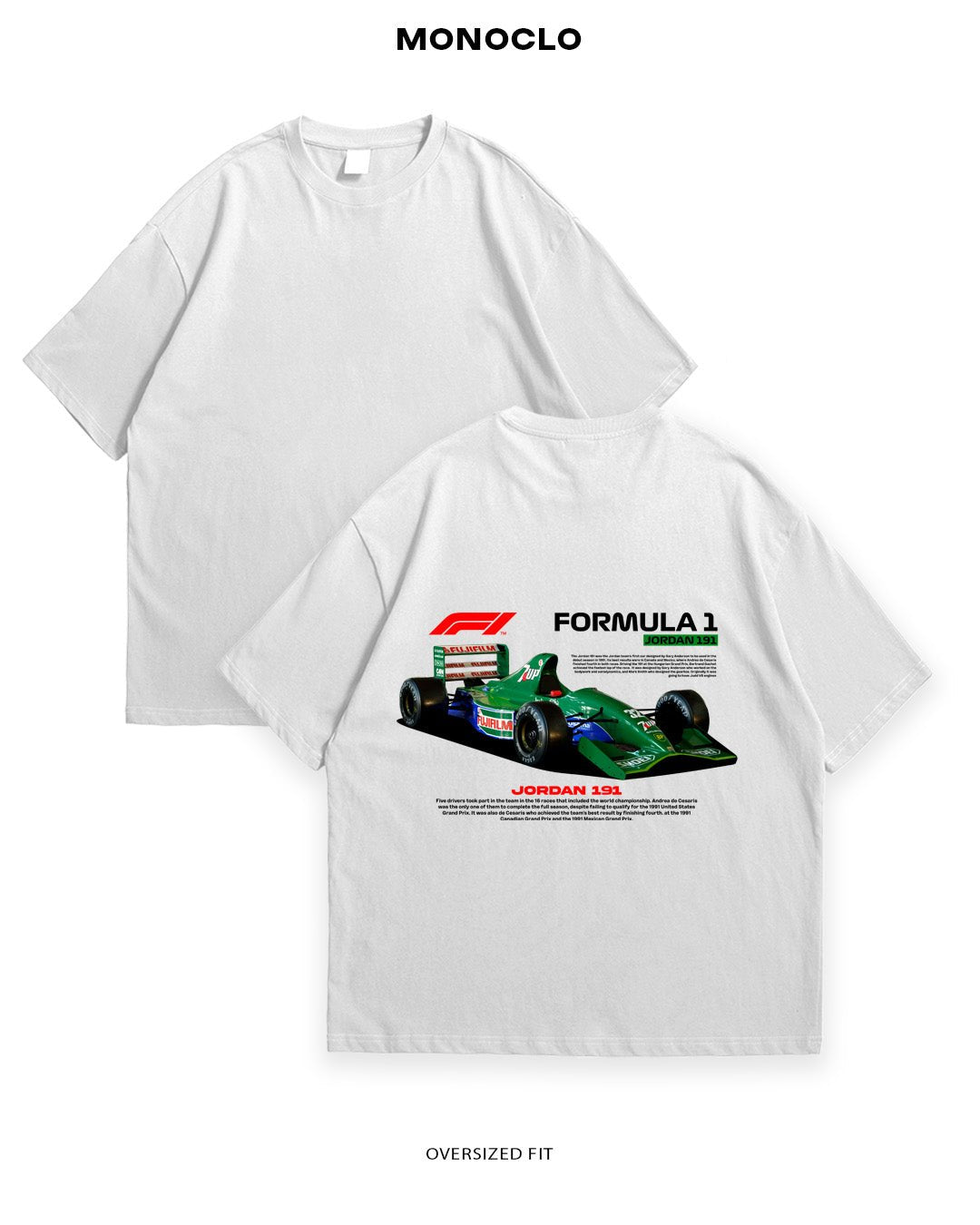 Футболка F1 Jordan 191 - MONOCLO UA