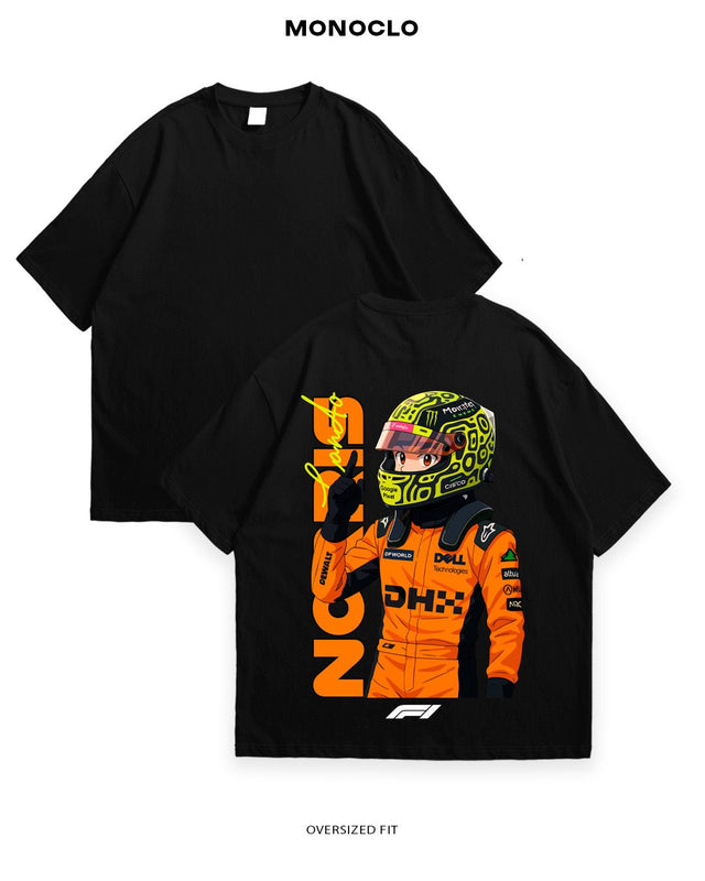 Футболка F1 Lando Norris Anime - MONOCLO UA