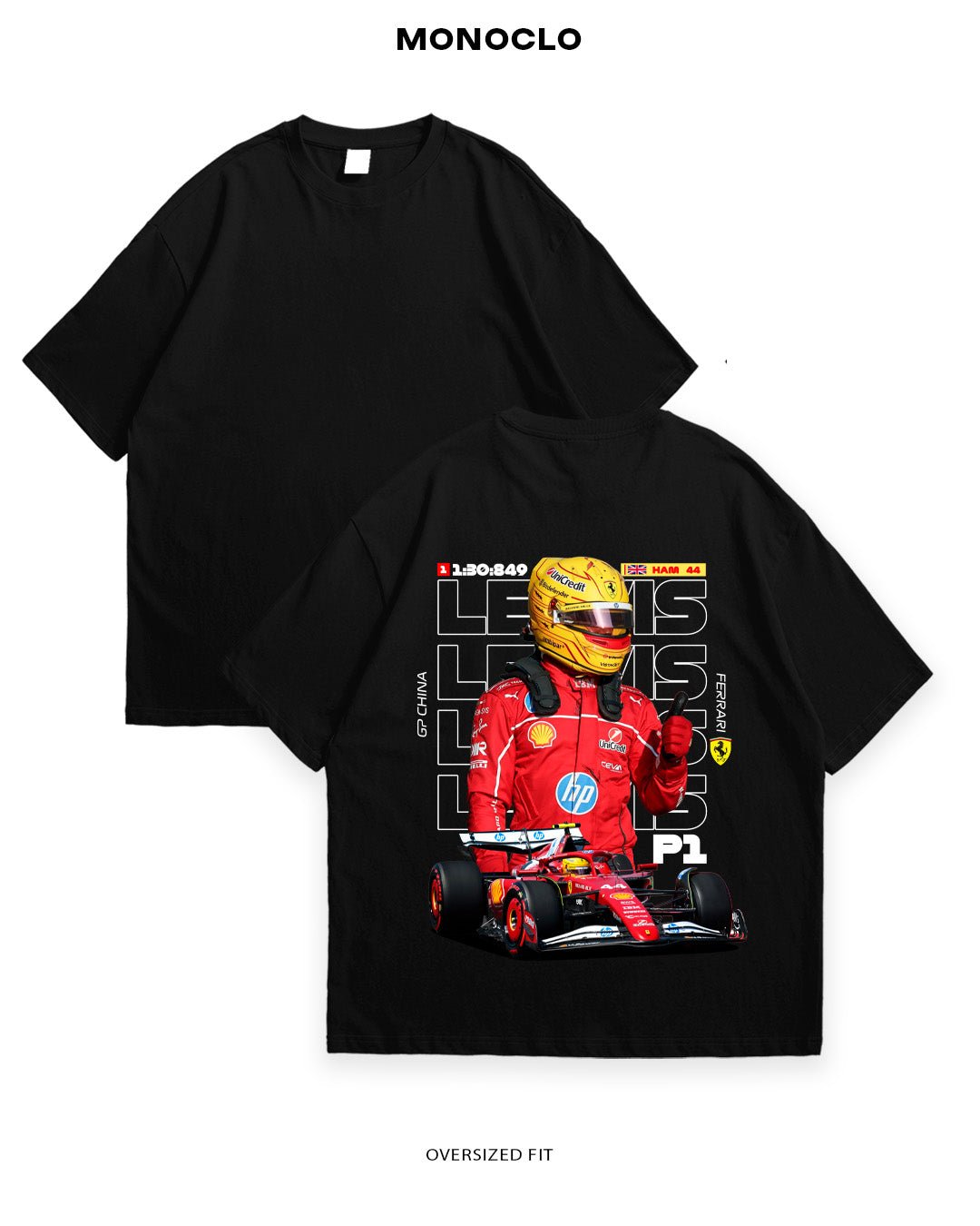 Футболка F1 Lewis Ferrari GP China - MONOCLO UA