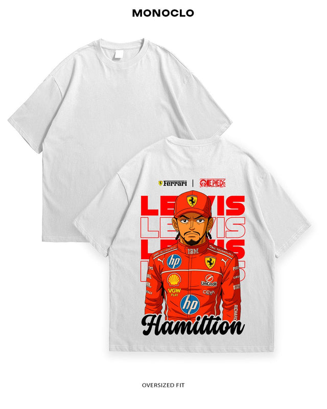 Футболка F1 Lewis Hamilton Anime - MONOCLO UA