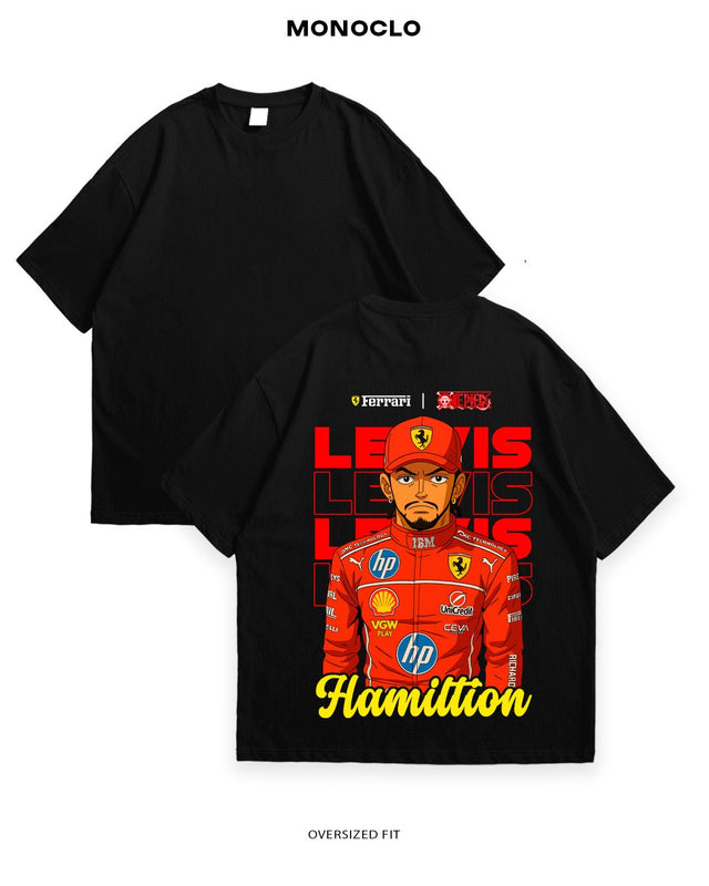 Футболка F1 Lewis Hamilton Anime - MONOCLO UA