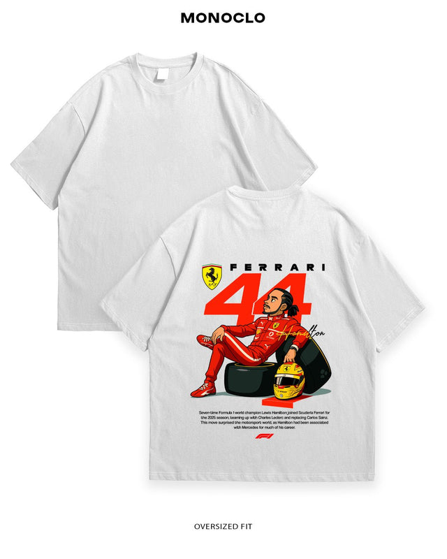 Футболка F1 Lewis Hamilton - Ferrari 44 - MONOCLO UA