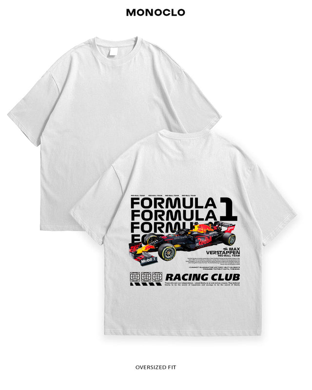 Футболка F1 Max Verstappen 3 - shop_name Білий