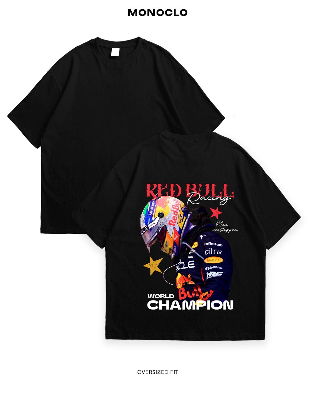 Футболка F1 Max Verstappen — World Champion II - MONOCLO UA