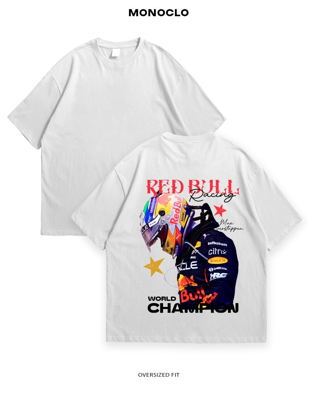 Футболка F1 Max Verstappen — World Champion II - MONOCLO UA